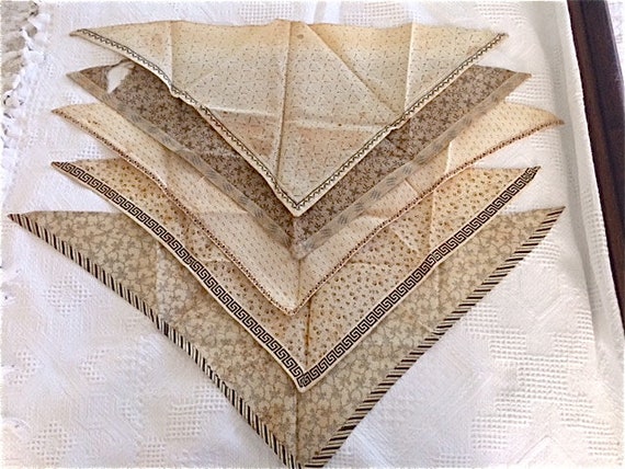 Mid 19th C Girl's Neckerchief Collection - image 2