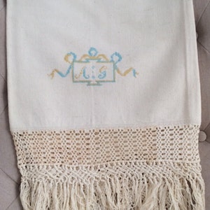 Antique Italian Bath Towel
