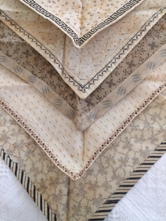 Mid 19th C Girl's Neckerchief Collection - image 1