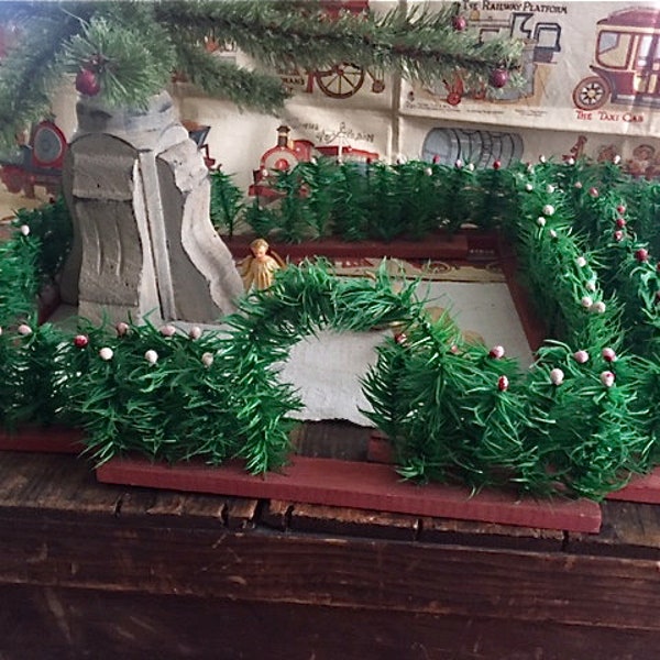 Christmas Tree Fence Etsy