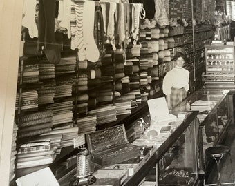 Antique Dry Goods Store Photograph