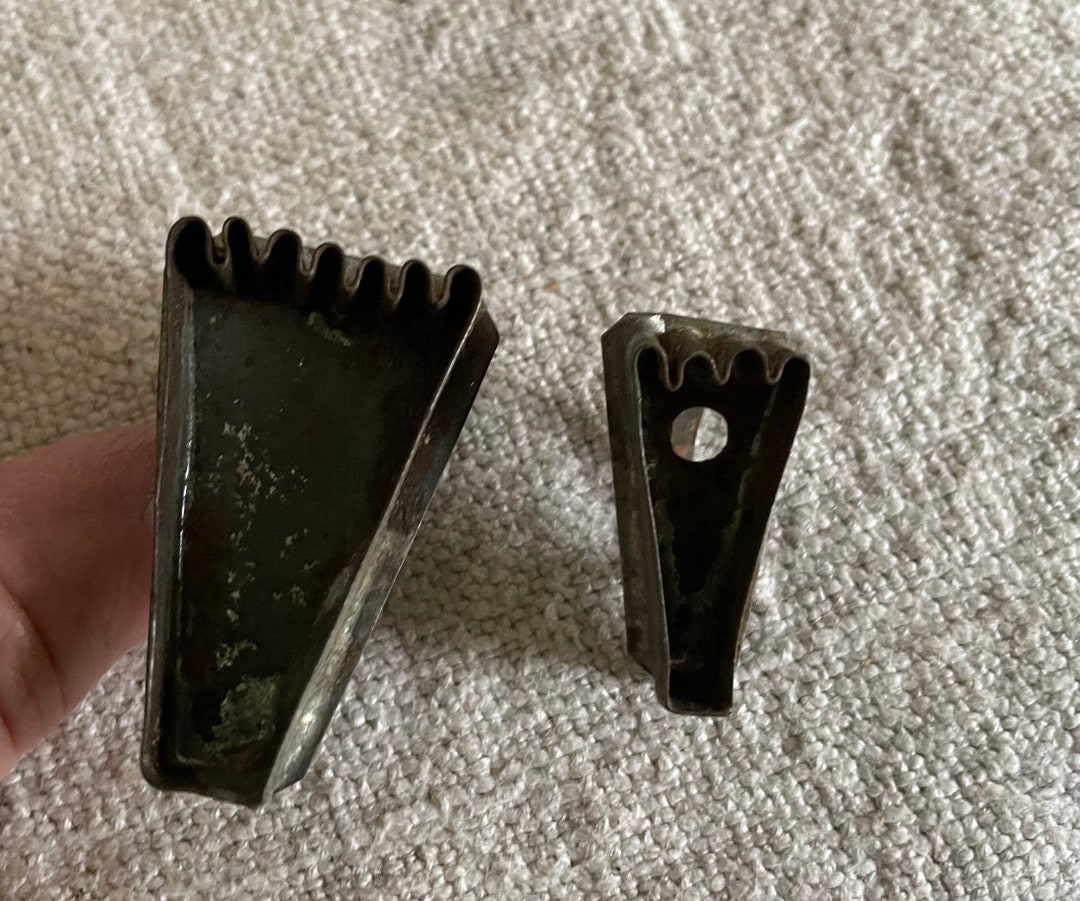 Antique Wax Cutters Leaves Etsy UK