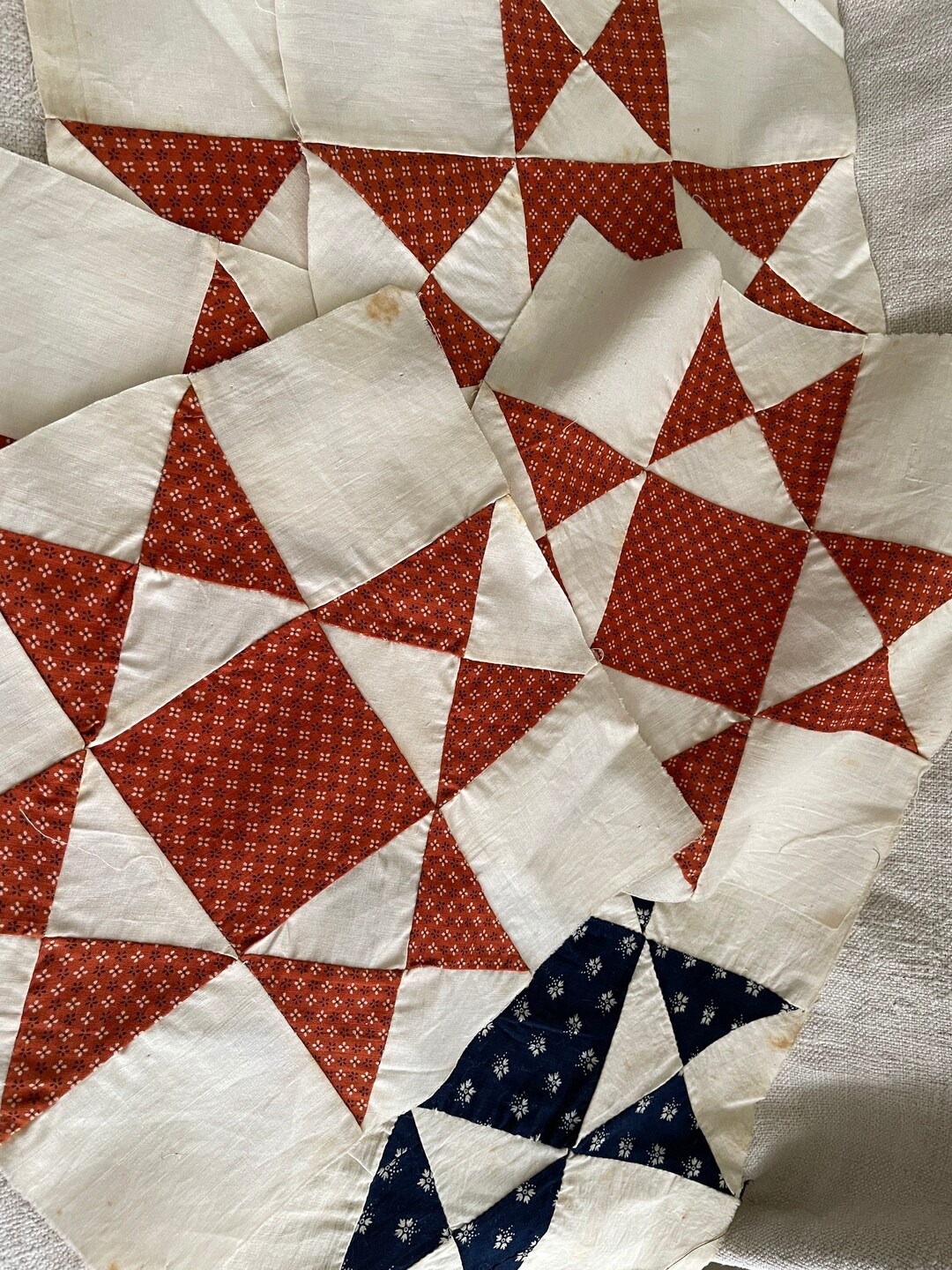 Antique Quilt Squares Etsy