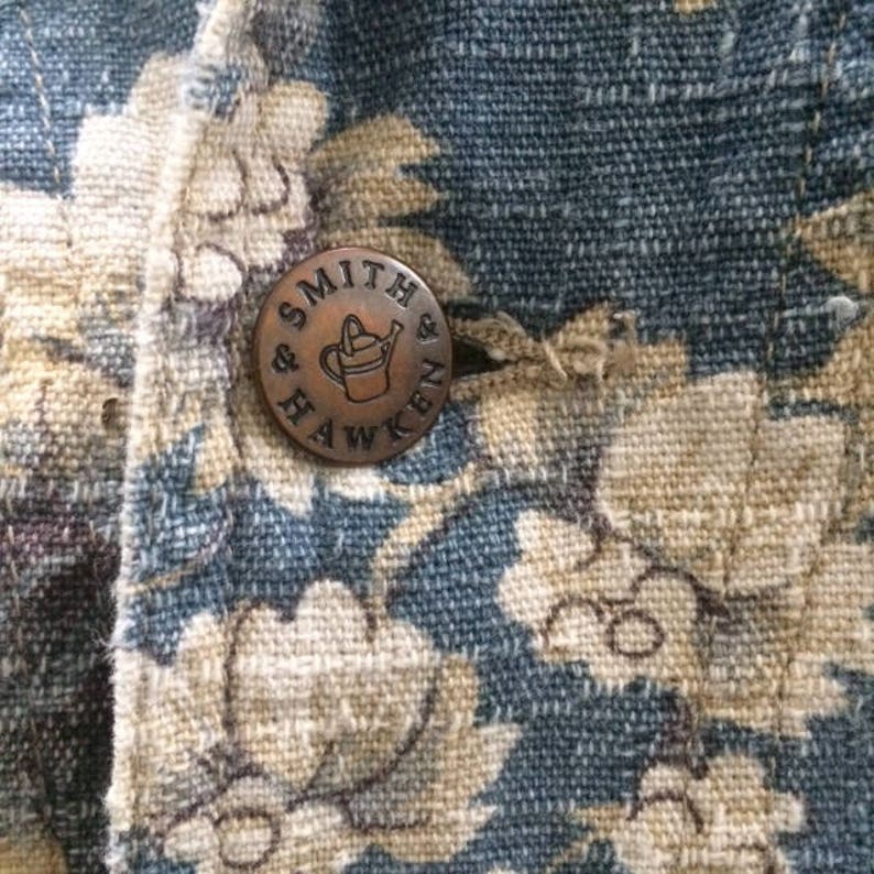 Vintage Smith & Hawken Floral Barn Jacket Workwear | Etsy
