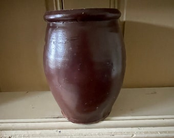 Antique Pottery Canning Jar