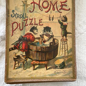 Antique Cat Puzzle - McLaughlin