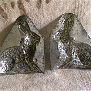 Antique Rabbit Chocolate Mold - Etsy