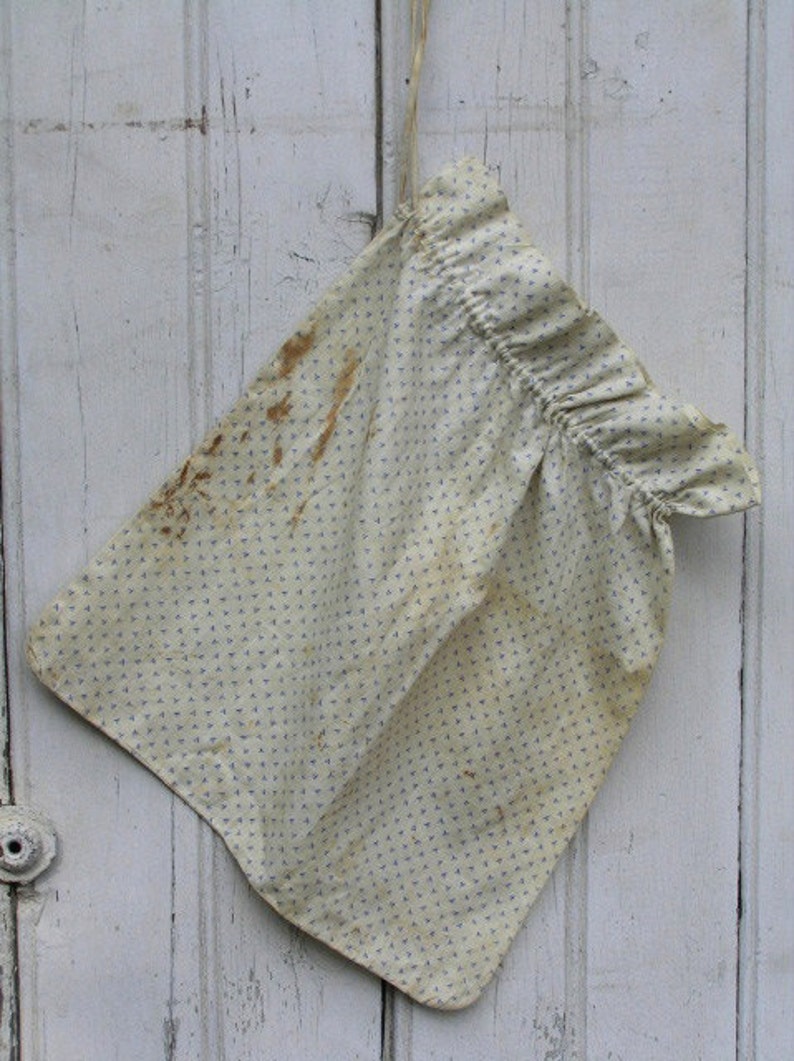 Antique Calico Reticule image 3