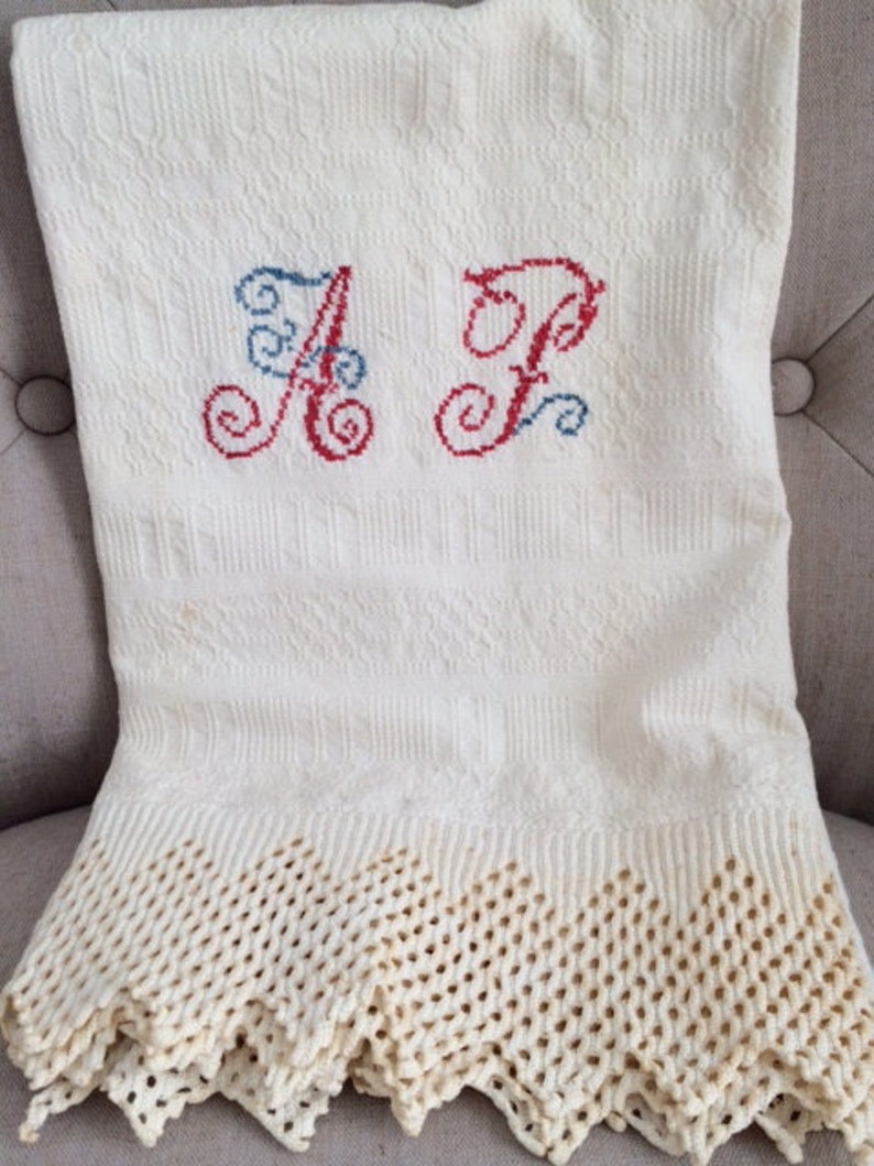 Antique Victorian Towel image 1