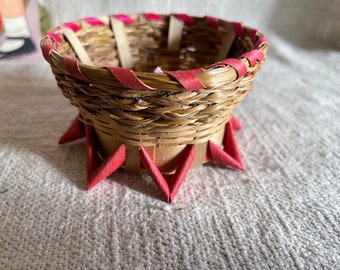 Antique Small Basket