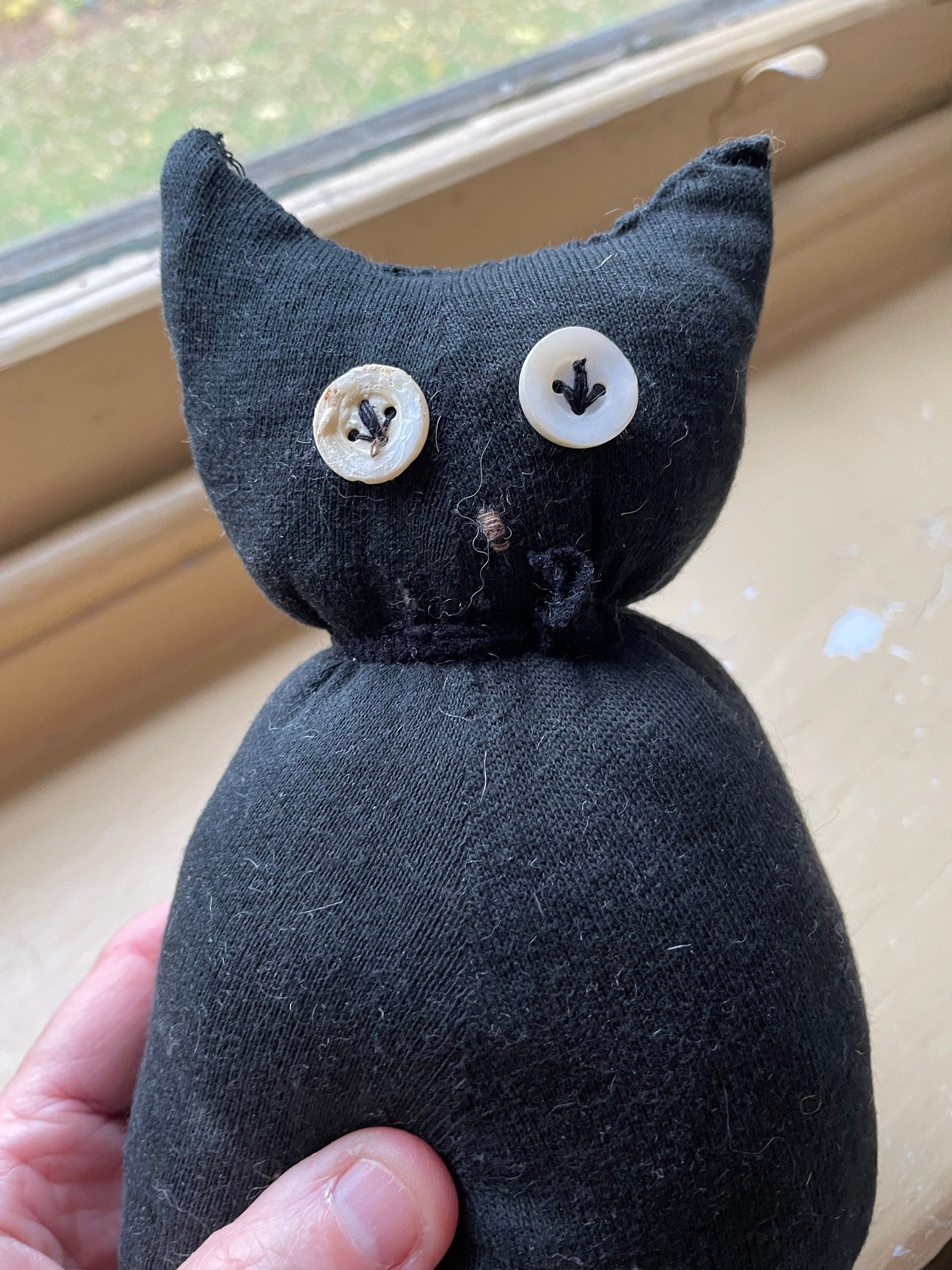 Antique Sock Cat Etsy