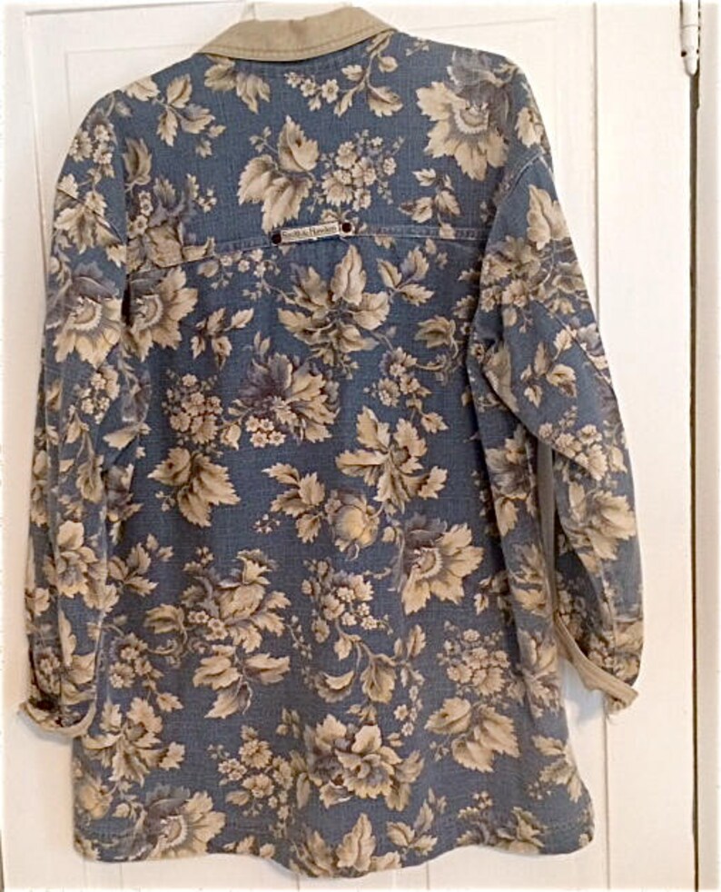Vintage Smith & Hawken Floral Barn Jacket Workwear | Etsy