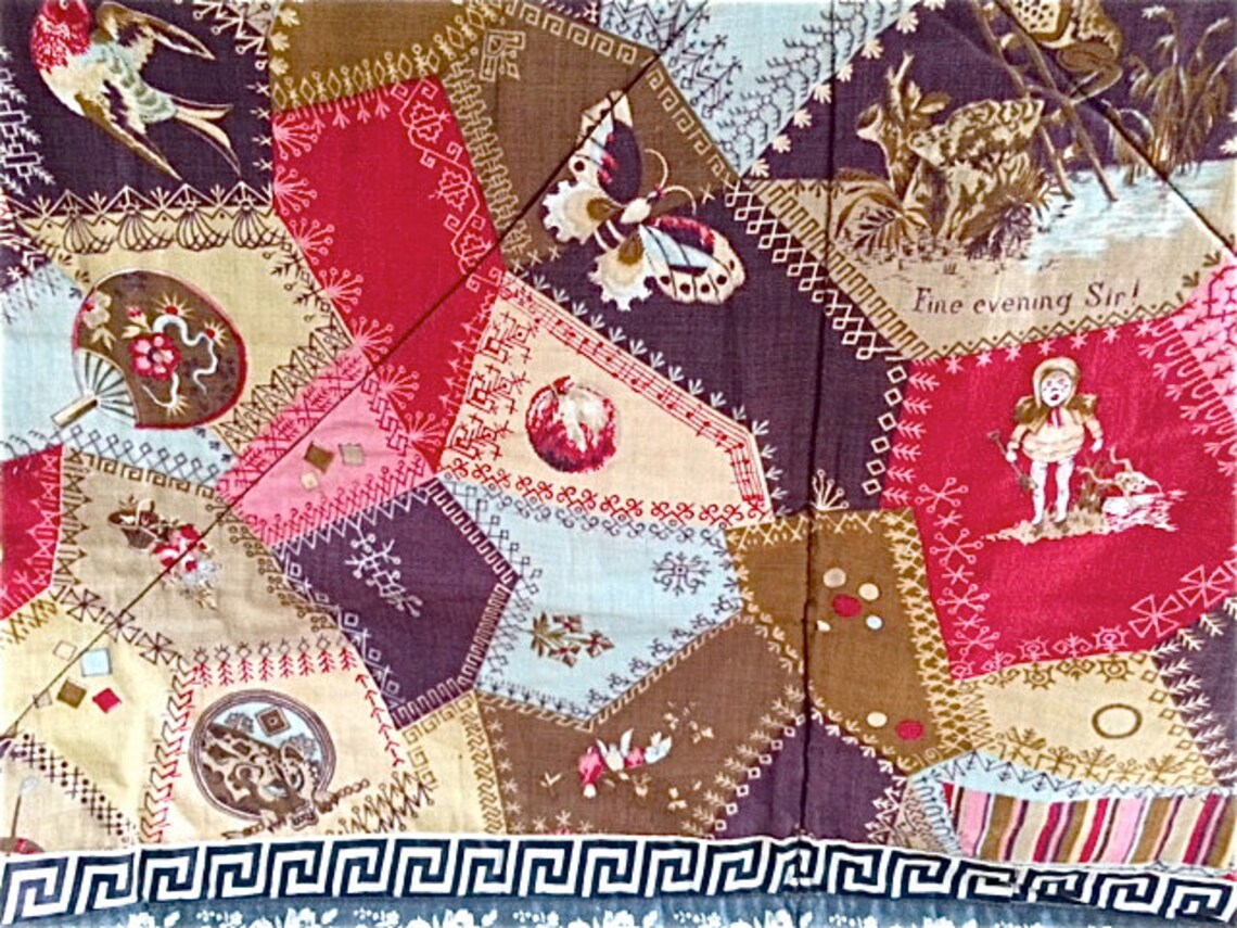 Antique Crib Quilt Etsy