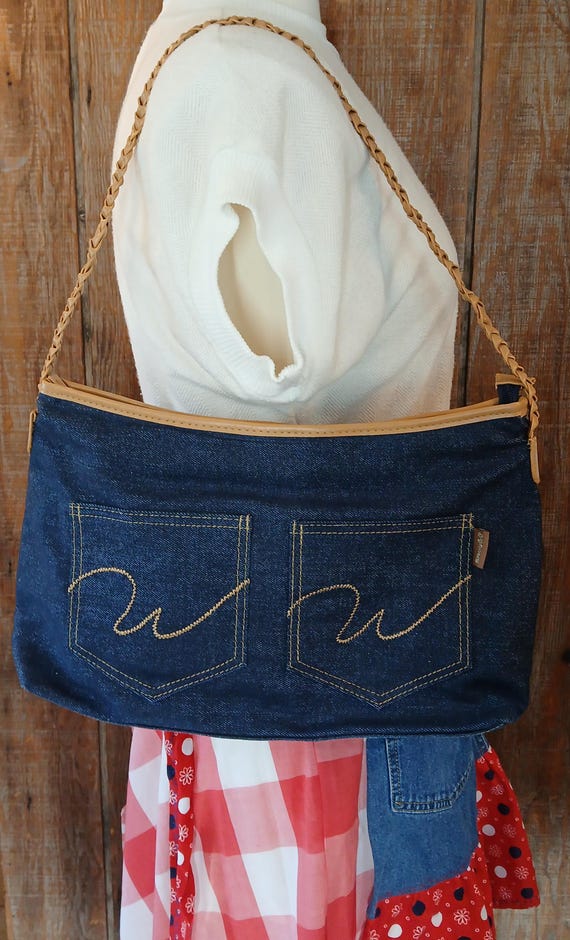 Evisu shoulder bag denim - Gem Evisu shoulder bag denim - Gem