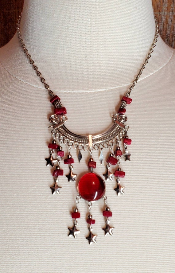 Vintage Boho Celestial Style Necklace
