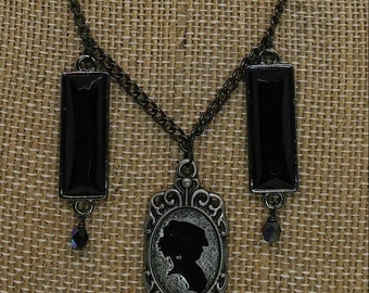 Cameo Style Necklace