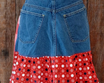 Upcycled Denim Apron