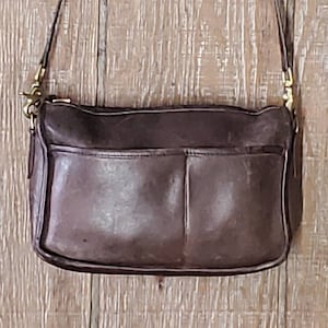 Vintage Coach Leather Crossbody Purse