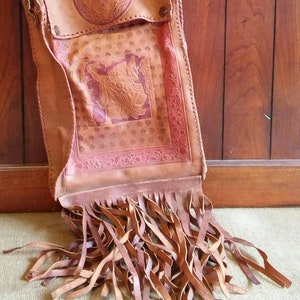 Leather Boho Style Purse