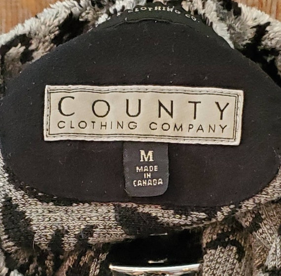 Country Clothing Company Vest Grey and Black - image 3