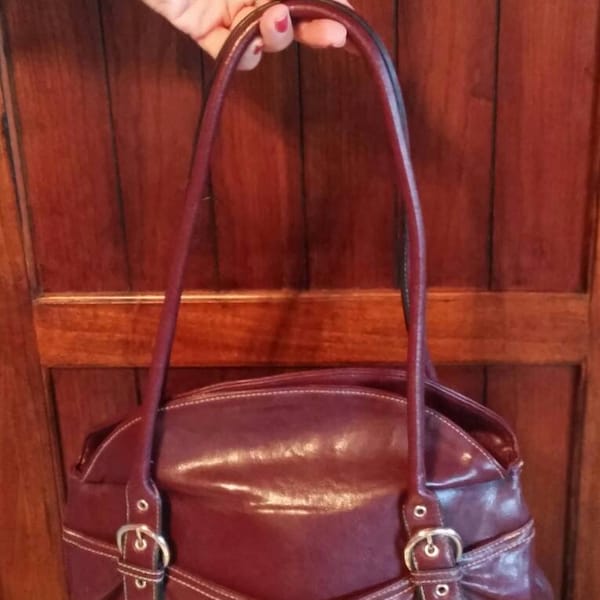 Burgundy Purse