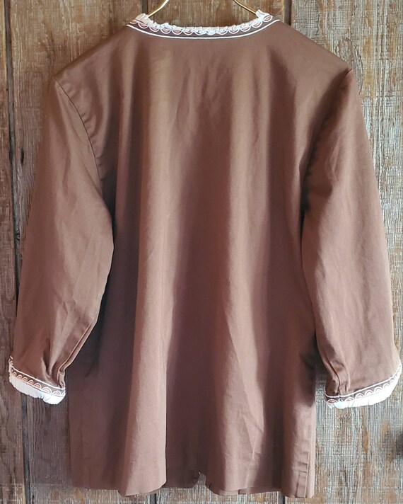 Vintage Bob Mackie Wearable Art  Flower Jacket - image 4