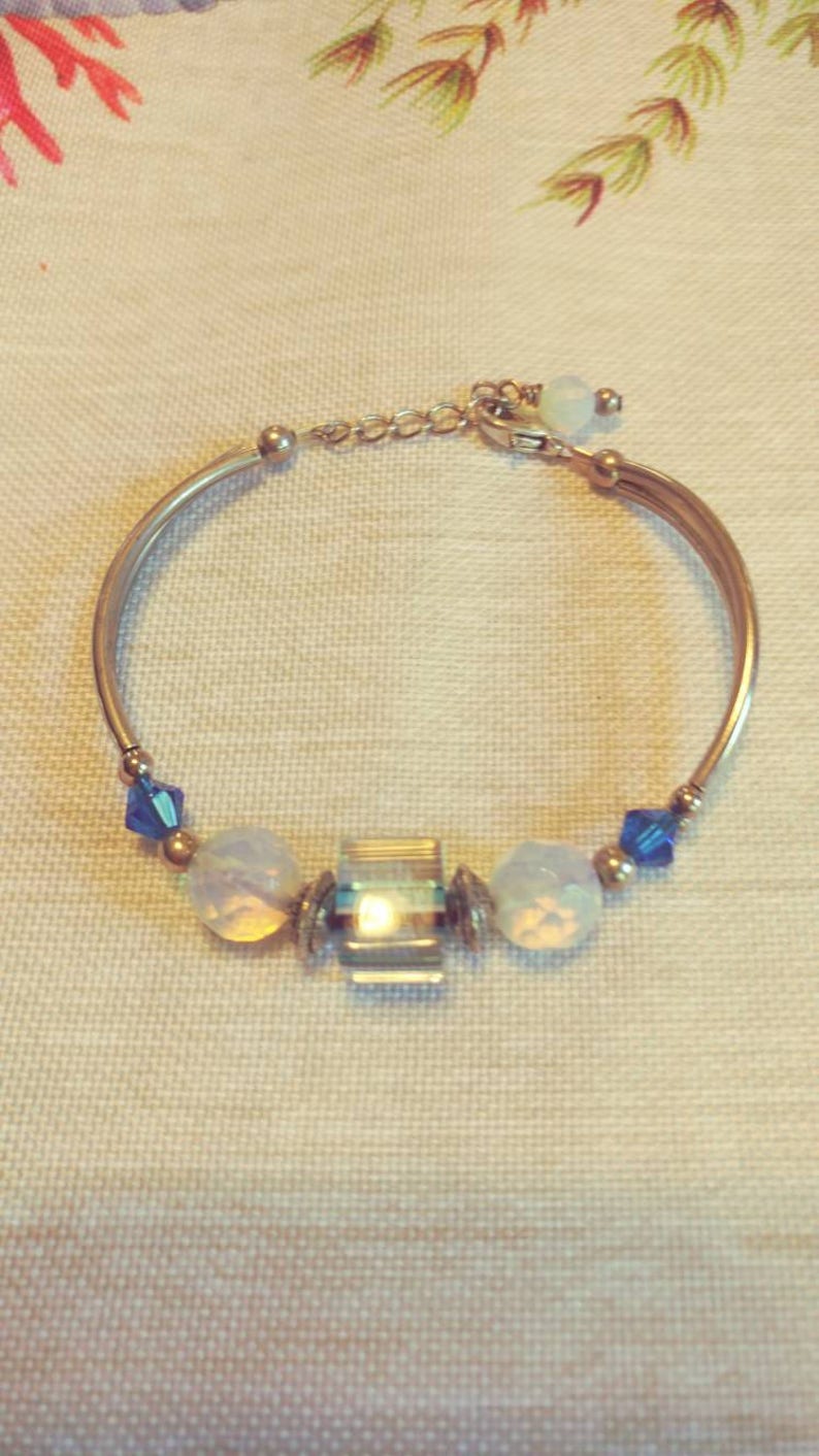 Cane Glass Bracelet image 1