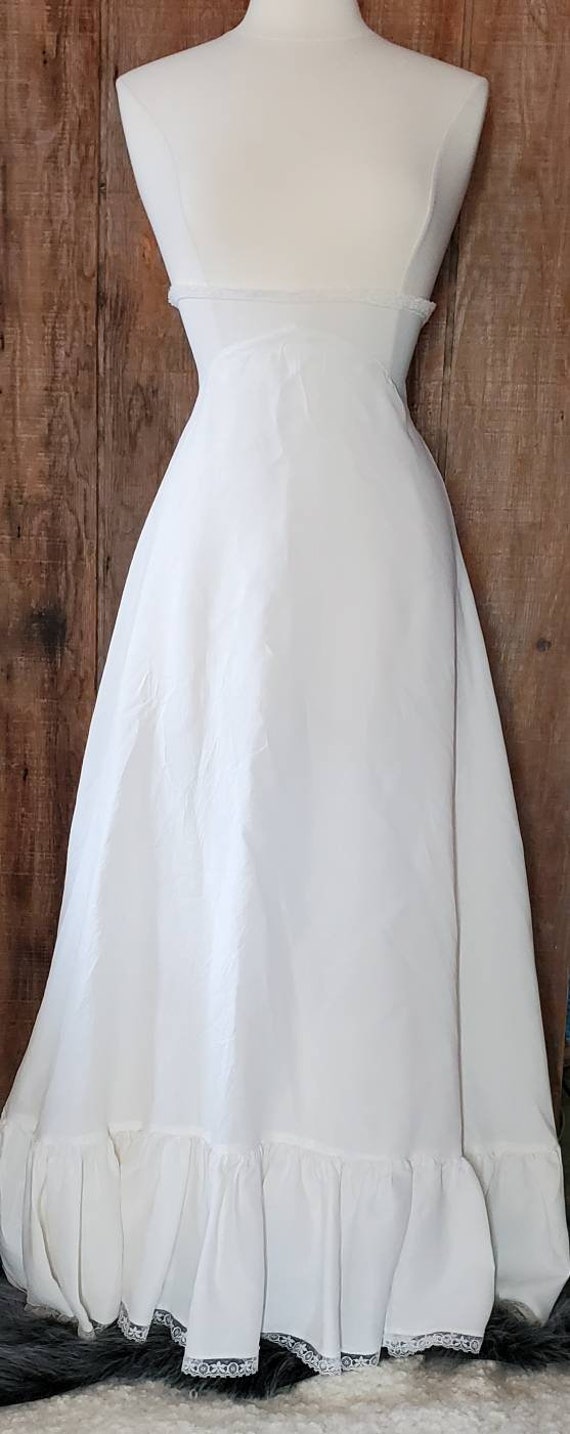 Vintage Bridal Underskirt Petticoat - image 1