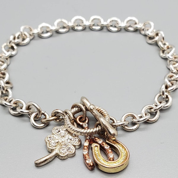 Lucky Charm Bracelet Etsy
