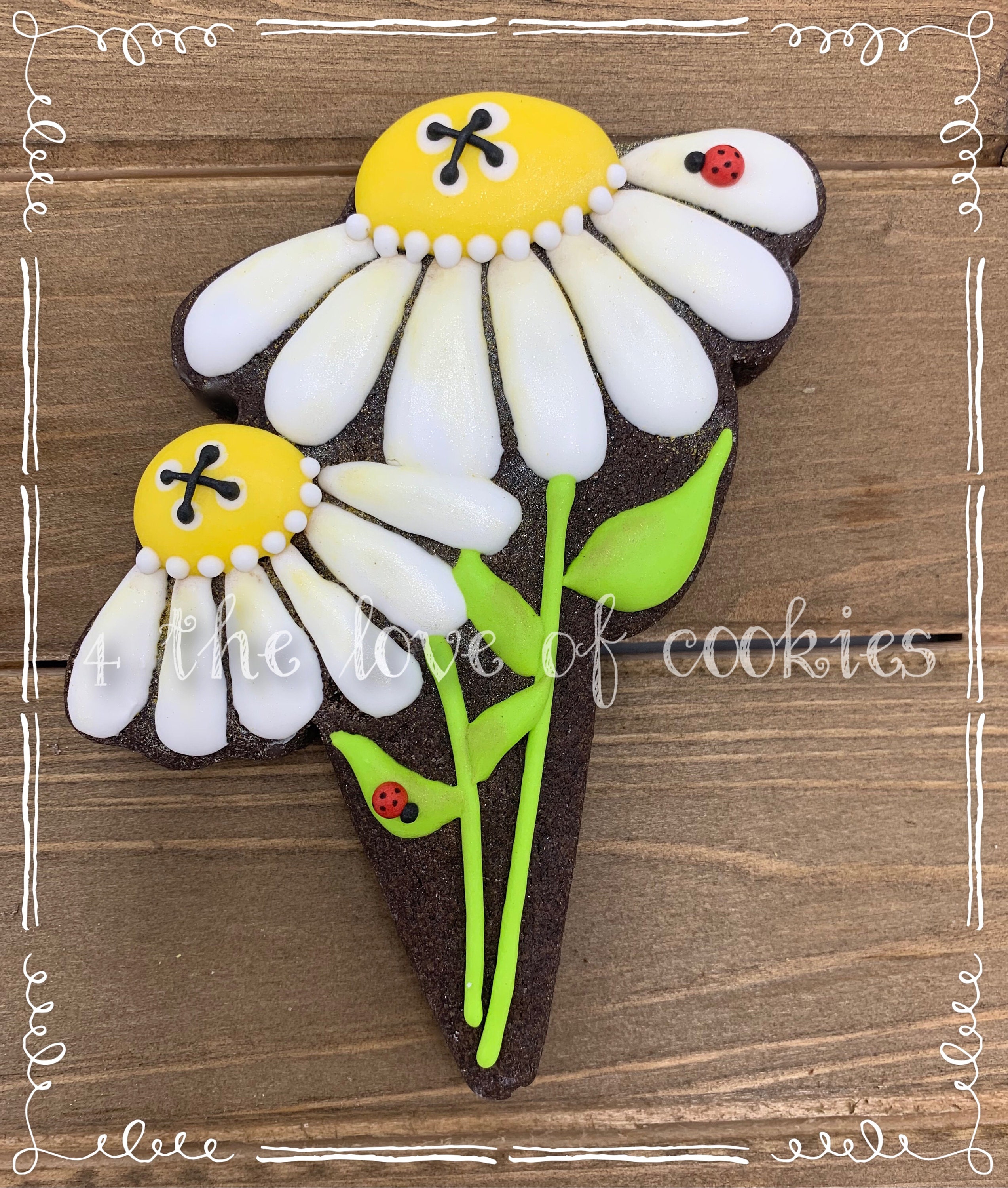 Flower Cookie Cutter Daisy Cookie Cutter 3D Flower Cookie Etsy