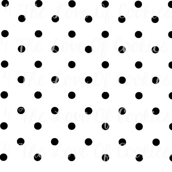 small polka dot background silk screen stencil cookie etsy etsy
