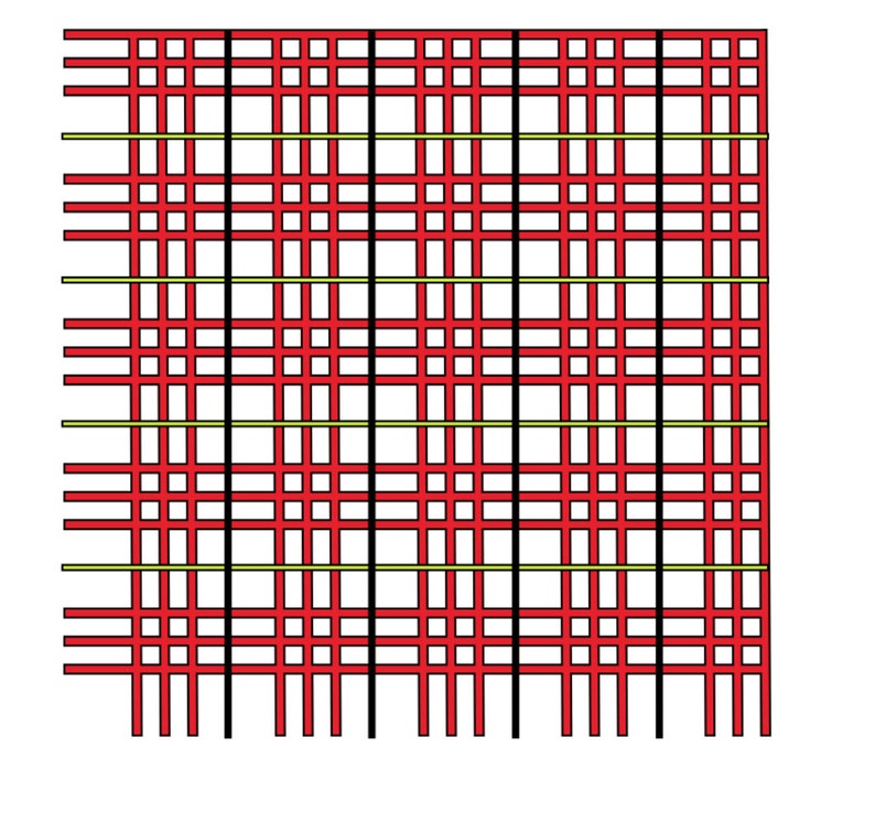Plaid Background Silk Screen Stencil Cookie Stencil Sugar Etsy