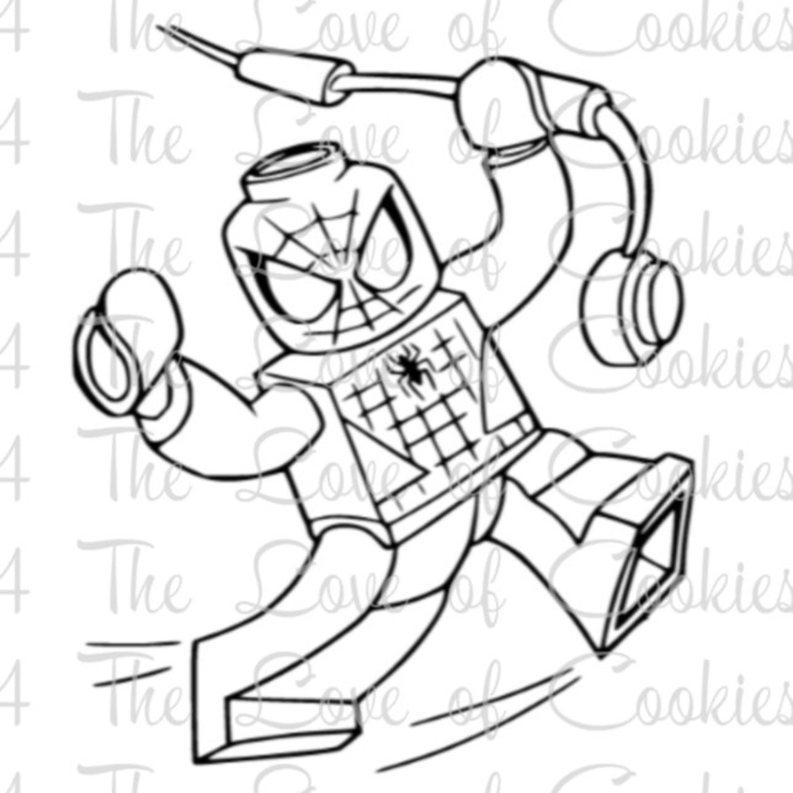 Lego Stencil Boys PYO Stencil Superman Lego Silkscreen Lego - Etsy