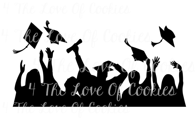 Graduation Silk Screen Stencil Stencil Cookie Stencils Mesh Etsy