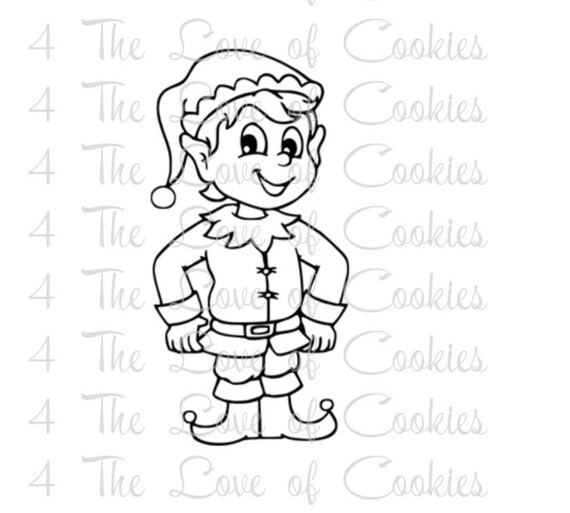 PYO Elf Silk Screen Pyo Christmas Elf Stencil Mesh Stencils - Etsy