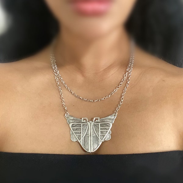Farasha- Deco Egyptian Butterfly Necklace