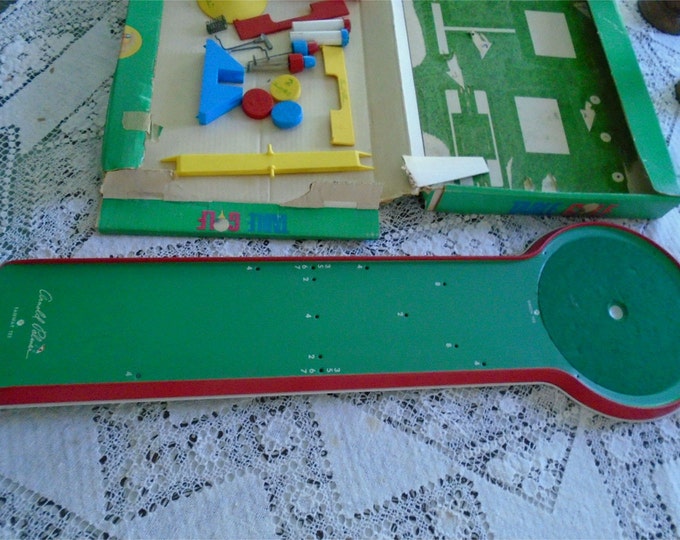 Vintage 1960s Arnold Palmer Table Top Golf Game Complete Box / Score Pad by Ohio Art Etsy