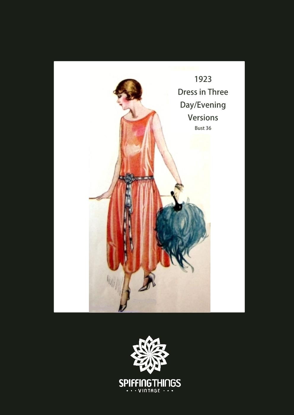 Art Deco Drop Waist Dress - Etsy