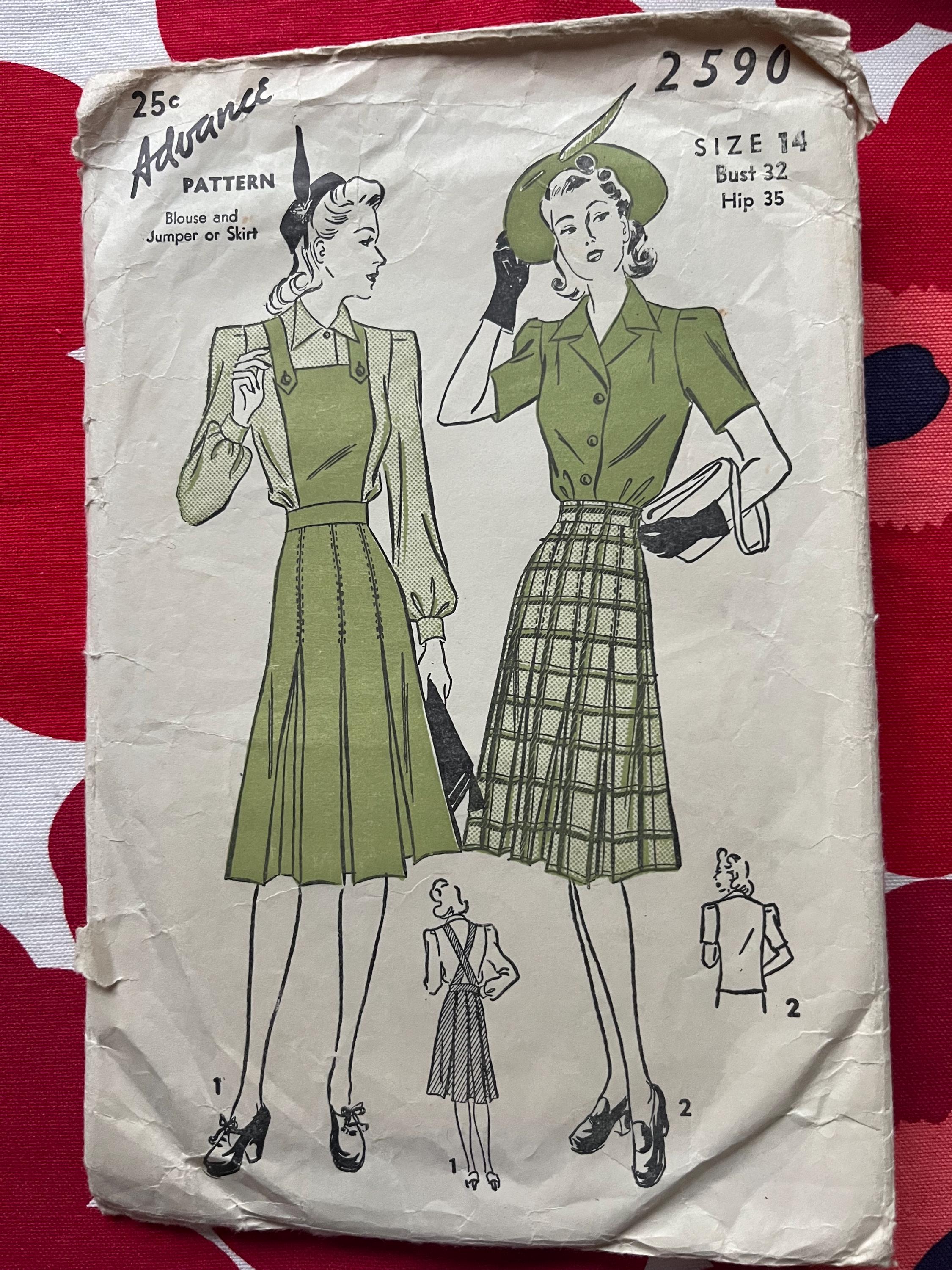 1940s Blouse - Etsy