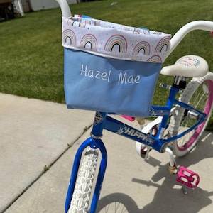 Adorable Handlebar Bag for Kids’ Bikes, Scooters & Tricycles - Perfect for Treasure Gathering - Snacks - Water Resistant - Handmade