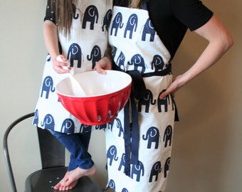 Mom and Child Apron Set