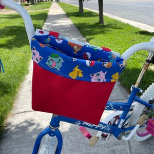 Adventure Awaits with this Water-Resistant Bike Handlebar Bag for Kids - Perfect for Toys, Snacks, and Treasures on the Go