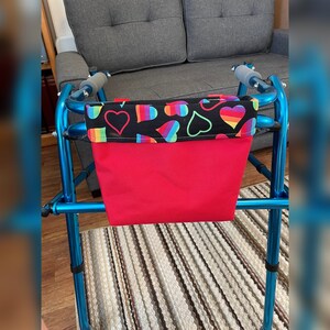 Handmade Pediatric Walker Tote Bag with Personalization - Perfect Accessory for Little Ones with Mobility Needs