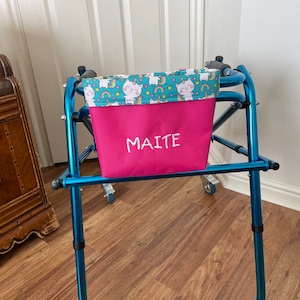 Kitty Corn Pediatric Walker Bag: Canvas Tote, Communication Device