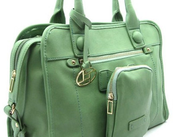 DSLR Camera Bag Purse Zipper Closure mint Green Faux Etsy