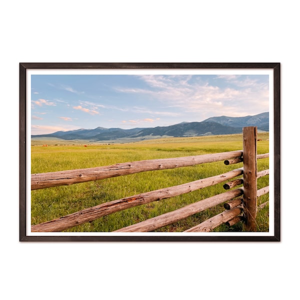 Colorado Landscape Print, Rural Photography, Colorado Ranch Westcliffe, Landscape Photography, Ranch Home Decor