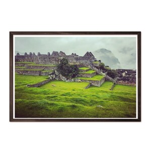 Machu Picchu Travel Print, Travel Photo Print, Peru Inca Trail, Peru Travel Print, Andes Mountain Landscape, Photography Art