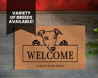 greyhound doormat
