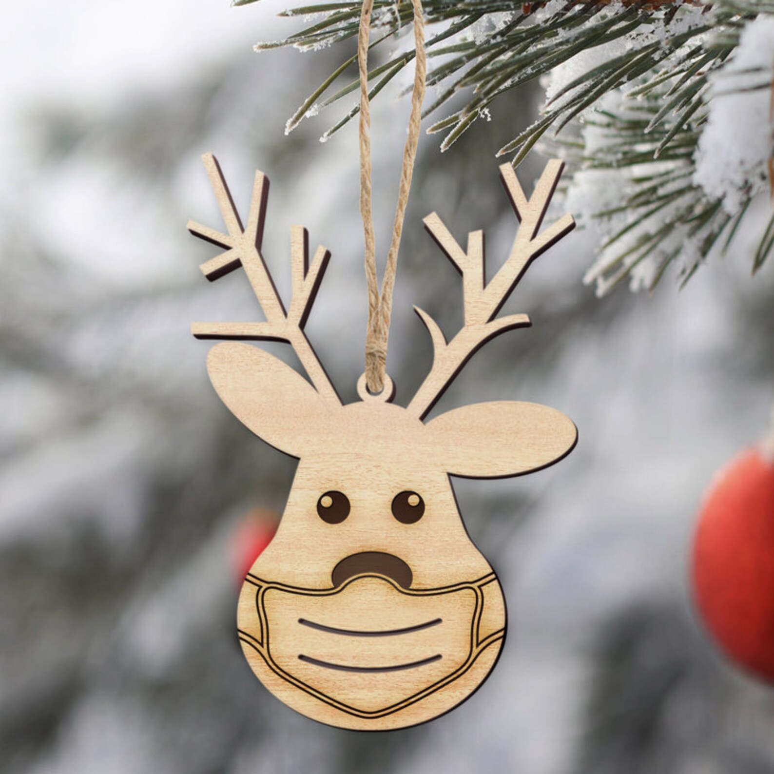 Pandemic Christmas Ornament First Pandemic 2020 Christmas Etsy