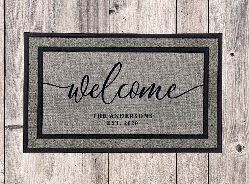 Custom Doormat Front Door Mat Custom Mat Etsy